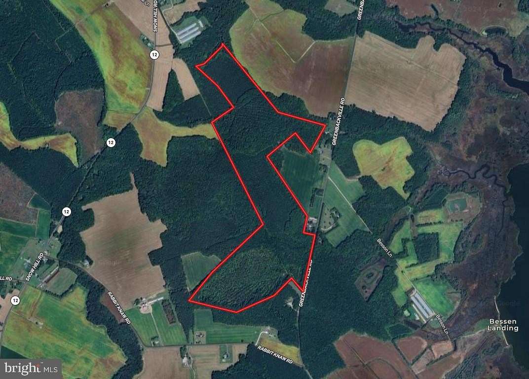 206 Acres of Recreational Land for Sale in Stockton, Maryland