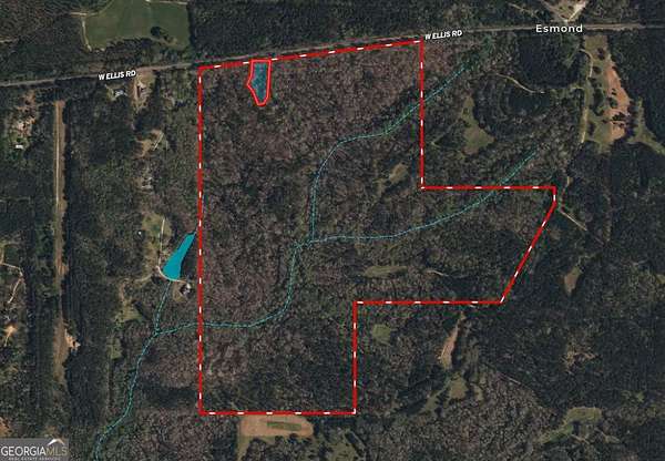 200 Acres of Recreational Land for Sale in Griffin, Georgia