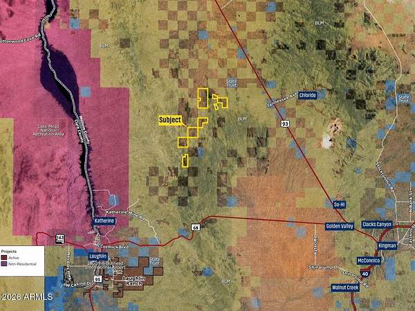 4,029 Acres of Agricultural & Residential Land for Sale in Dolan Springs, Arizona