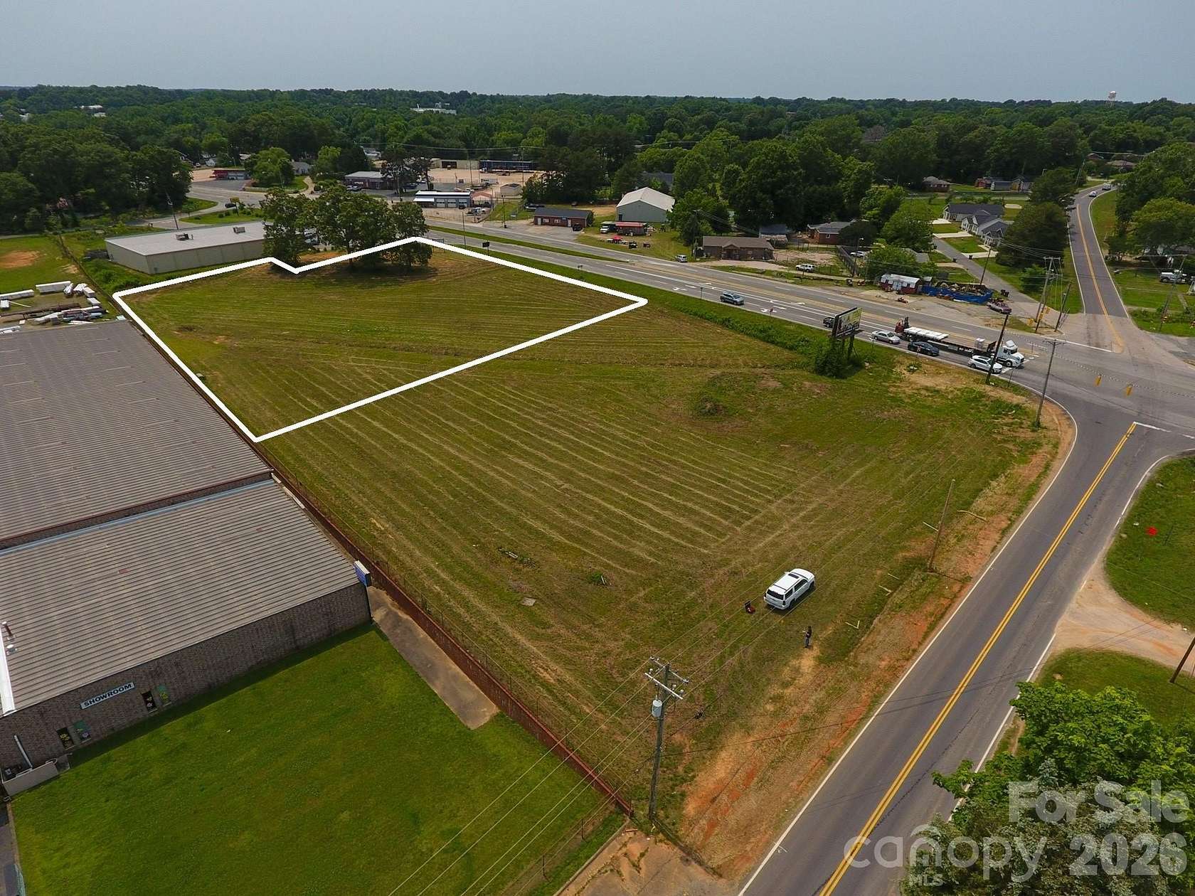 1.6 Acres of Commercial Land for Sale in Landis, North Carolina