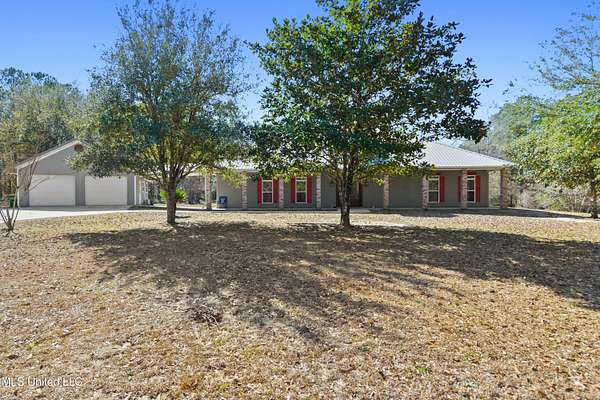 2.74 Acres of Residential Land with Home for Sale in Vancleave, Mississippi