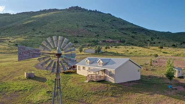 5 Acres of Residential Land with Home for Sale in Fort Davis, Texas