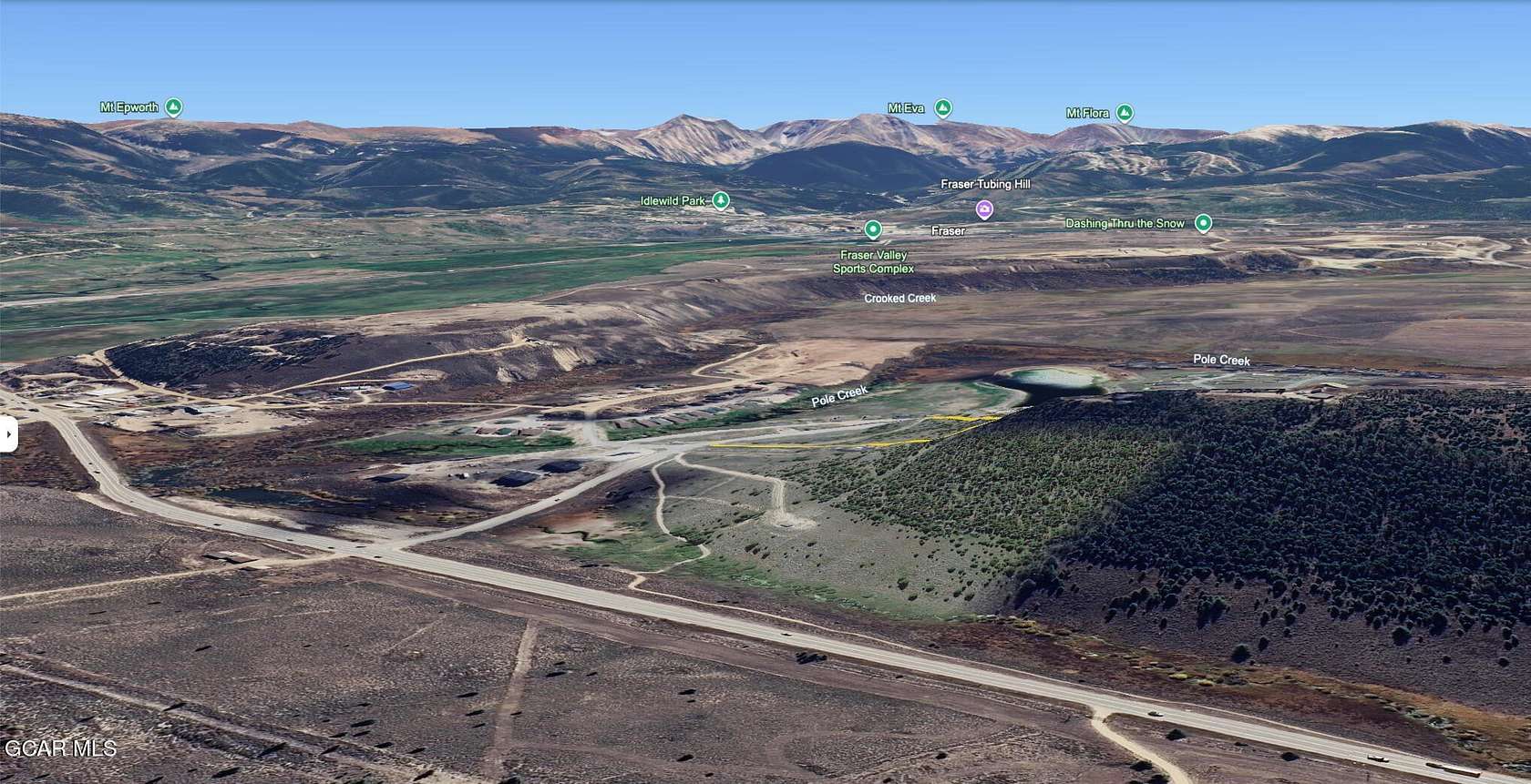 3.7 Acres of Land for Sale in Tabernash, Colorado