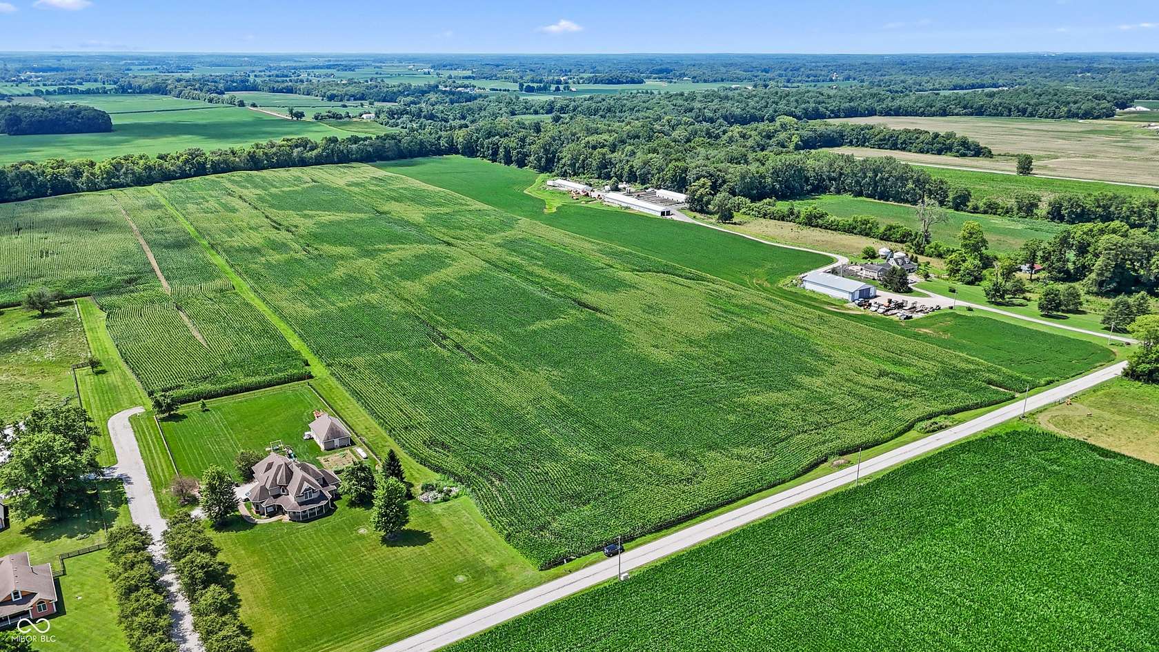 35.4 Acres of Agricultural & Residential Land for Sale in Danville, Indiana