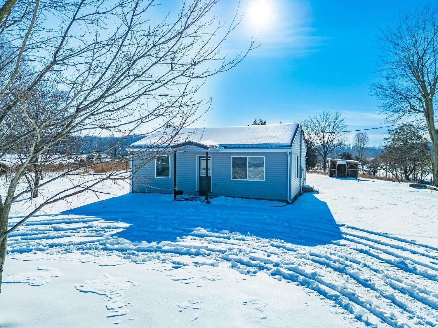 2 Acres of Land with Home for Sale in Peebles, Ohio