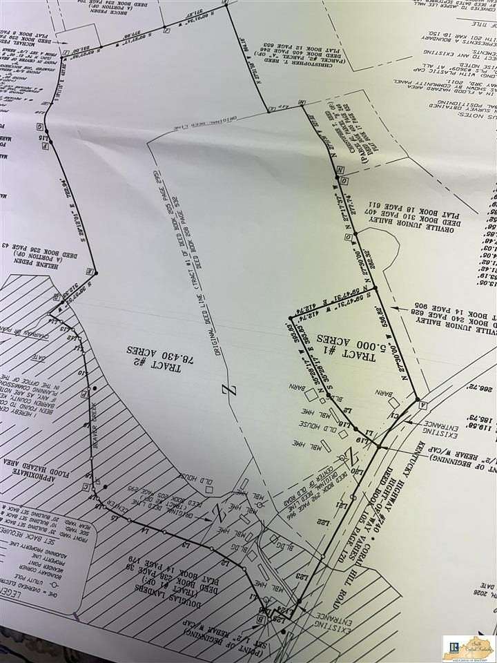 78.4 Acres of Recreational Land for Sale in Glasgow, Kentucky