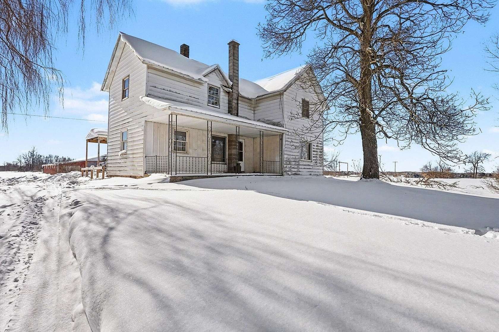 2 Acres of Residential Land with Home for Sale in Fremont, Michigan