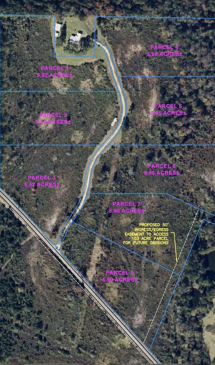 6 Acres of Residential Land for Sale in Lumberton, Mississippi