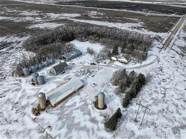 6.68 Acres of Residential Land with Home for Sale in Donnelly, Minnesota