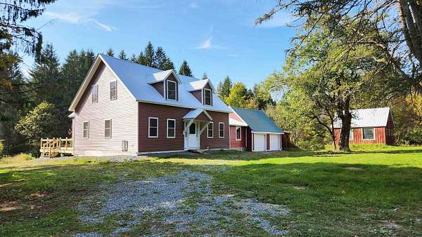 4 Acres of Land with Home for Sale in Granby, Vermont