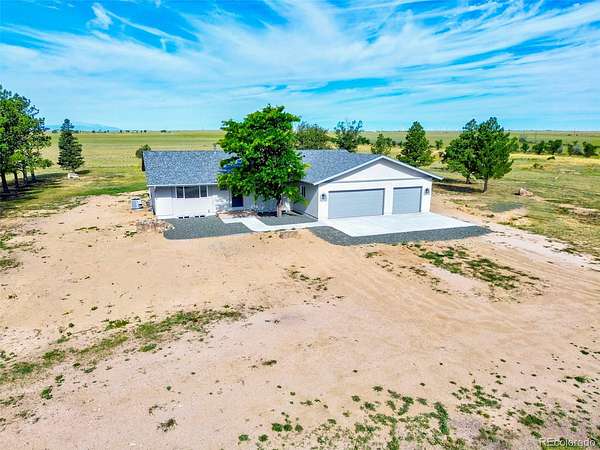 160 Acres of Recreational Land with Home for Sale in Yoder, Colorado
