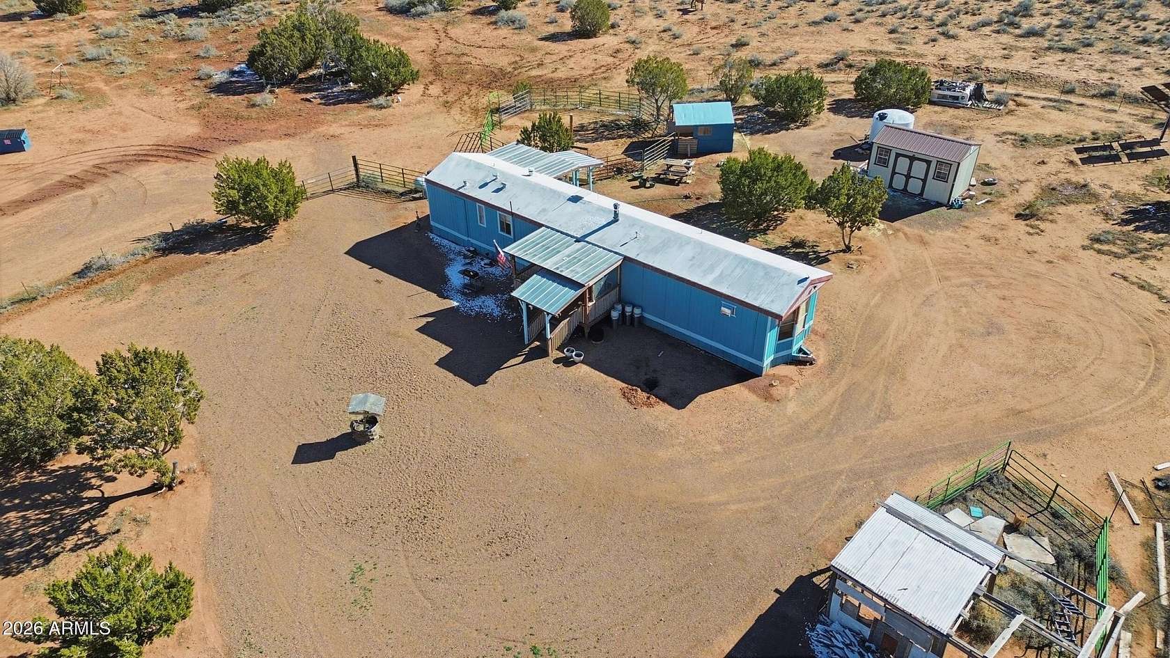40.3 Acres of Land with Home for Sale in Snowflake, Arizona