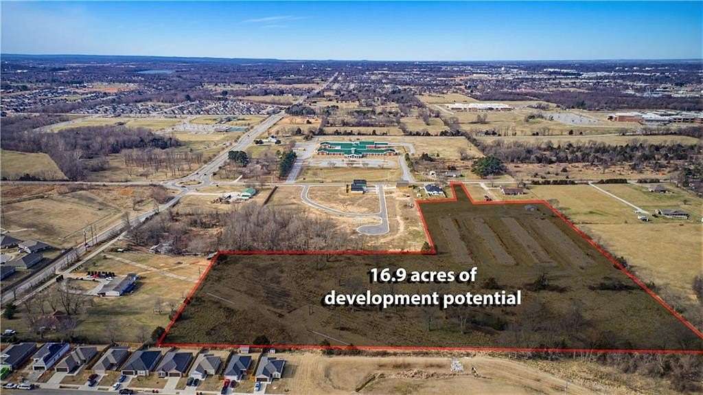 16.9 Acres of Land for Sale in Springdale, Arkansas