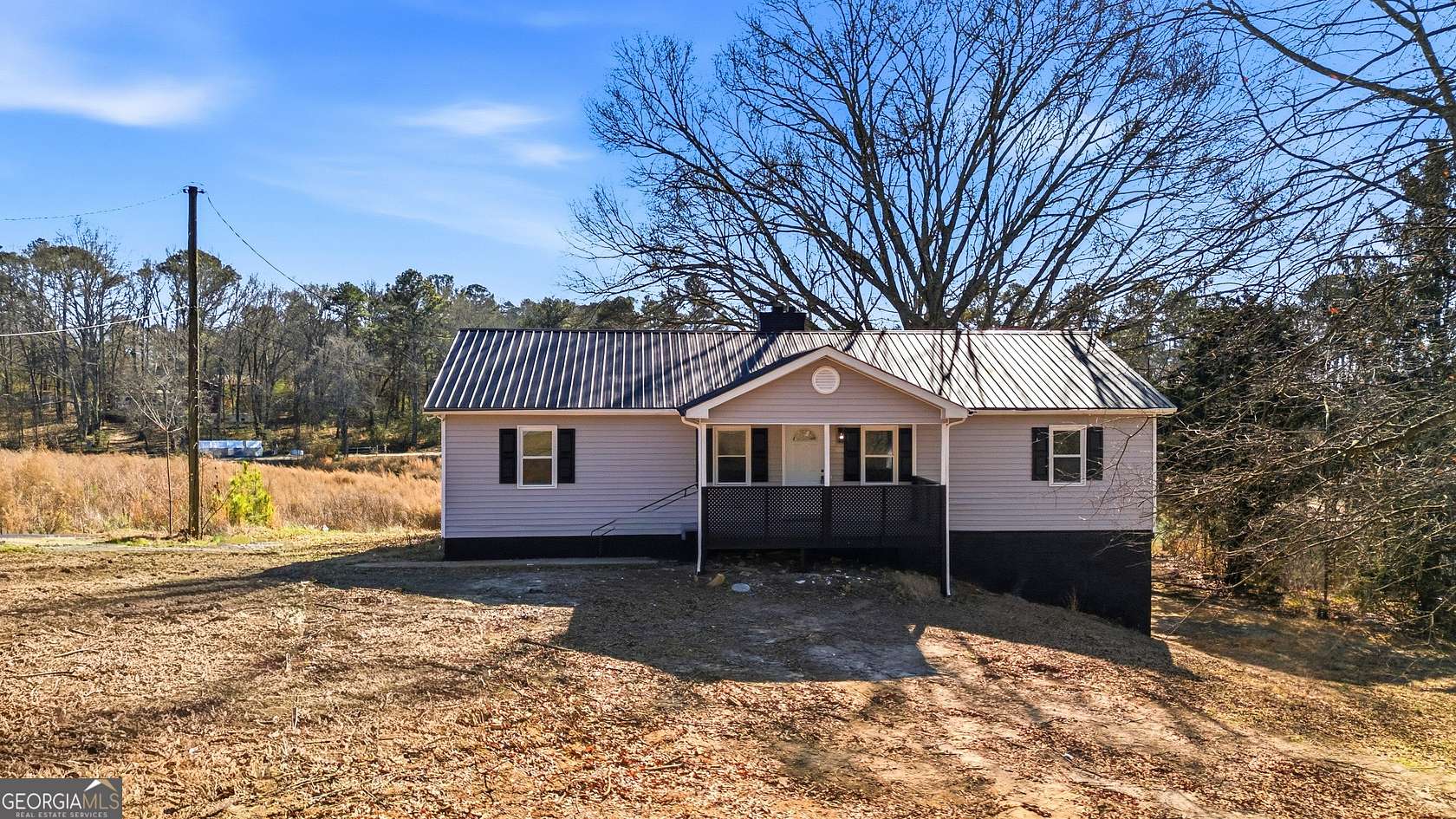 4.69 Acres of Land with Home for Sale in Dacula, Georgia