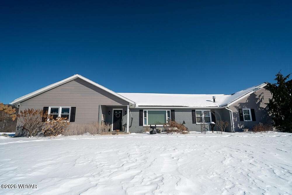 10 Acres of Land with Home for Sale in Hughesville, Pennsylvania