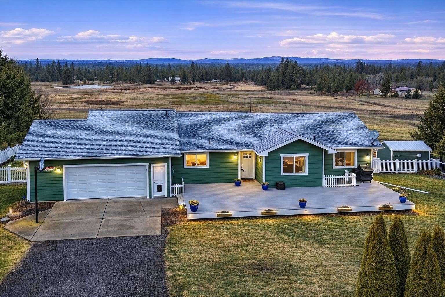 13.6 Acres of Land with Home for Sale in Spokane, Washington