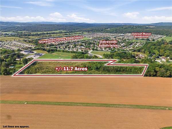 11.7 Acres of Land for Sale in Elkins, Arkansas