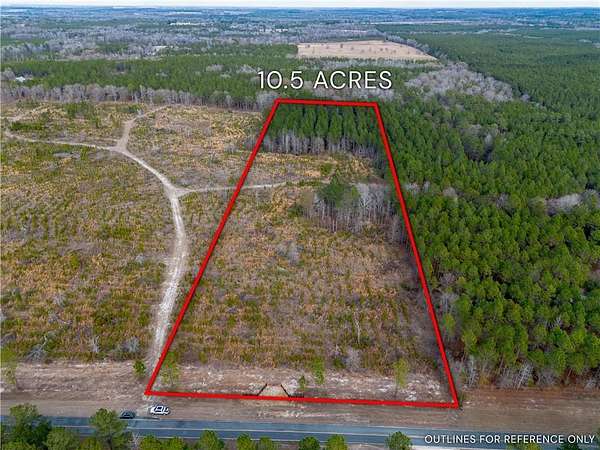 10.5 Acres of Land for Sale in Eastman, Georgia