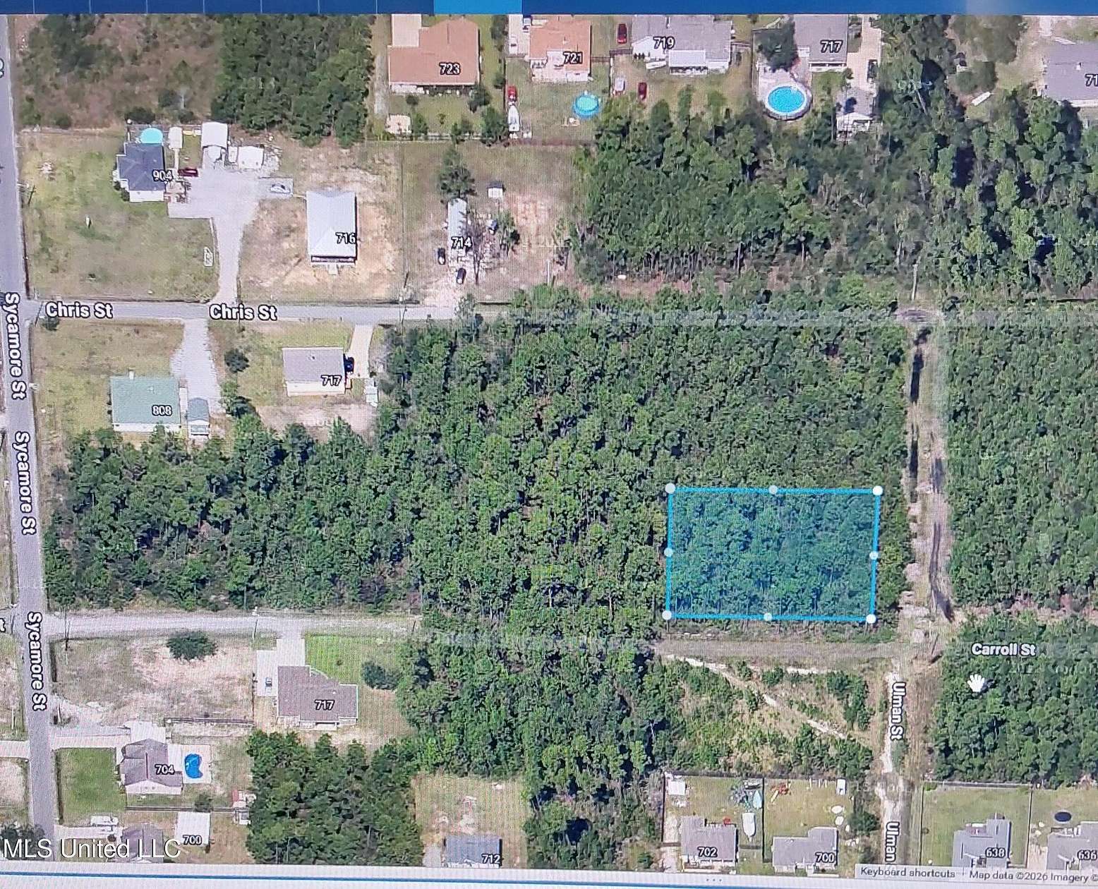 0.49 Acres of Residential Land for Sale in Waveland, Mississippi