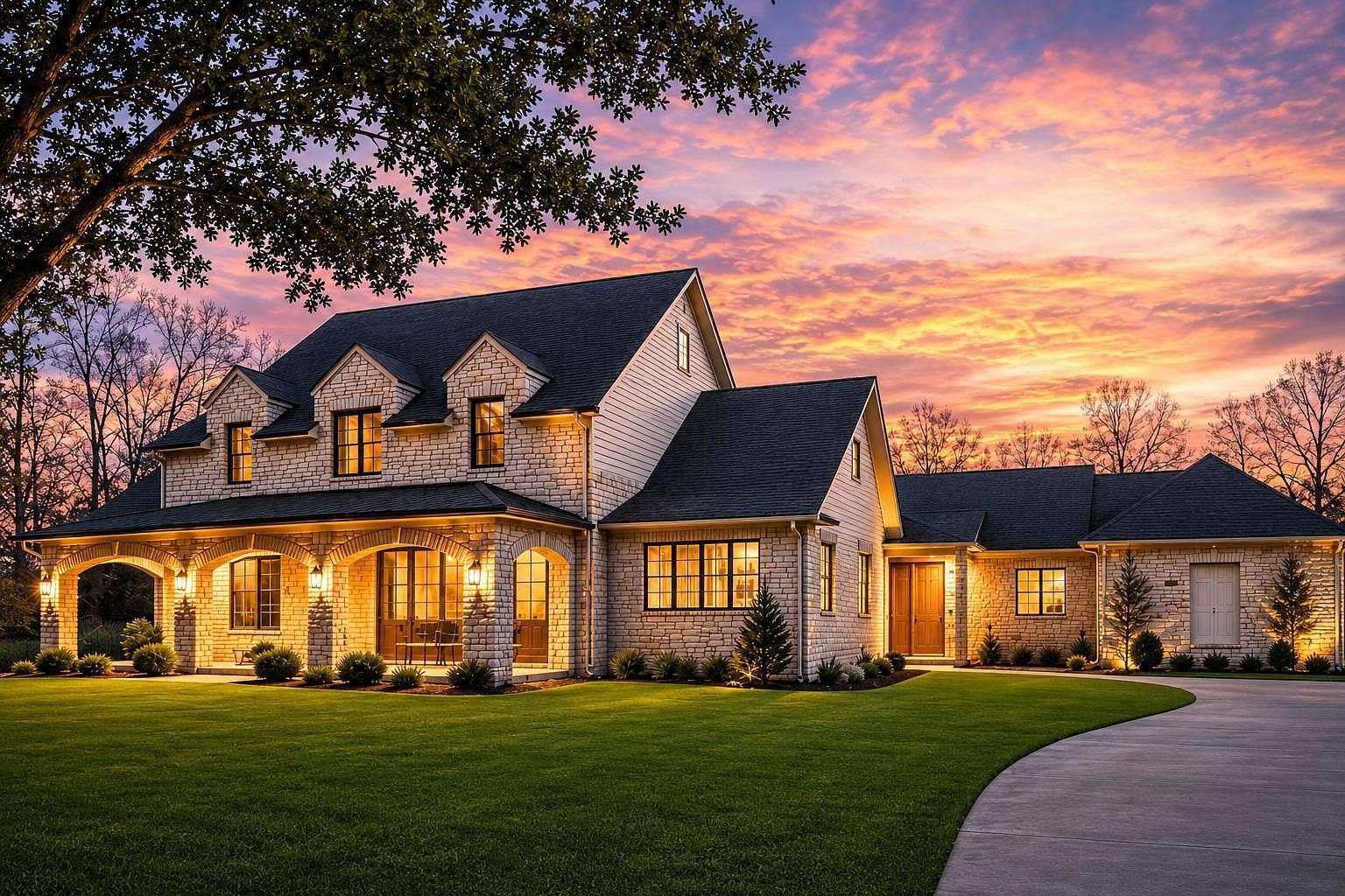 9.26 Acres of Land with Home for Sale in Germantown, Tennessee