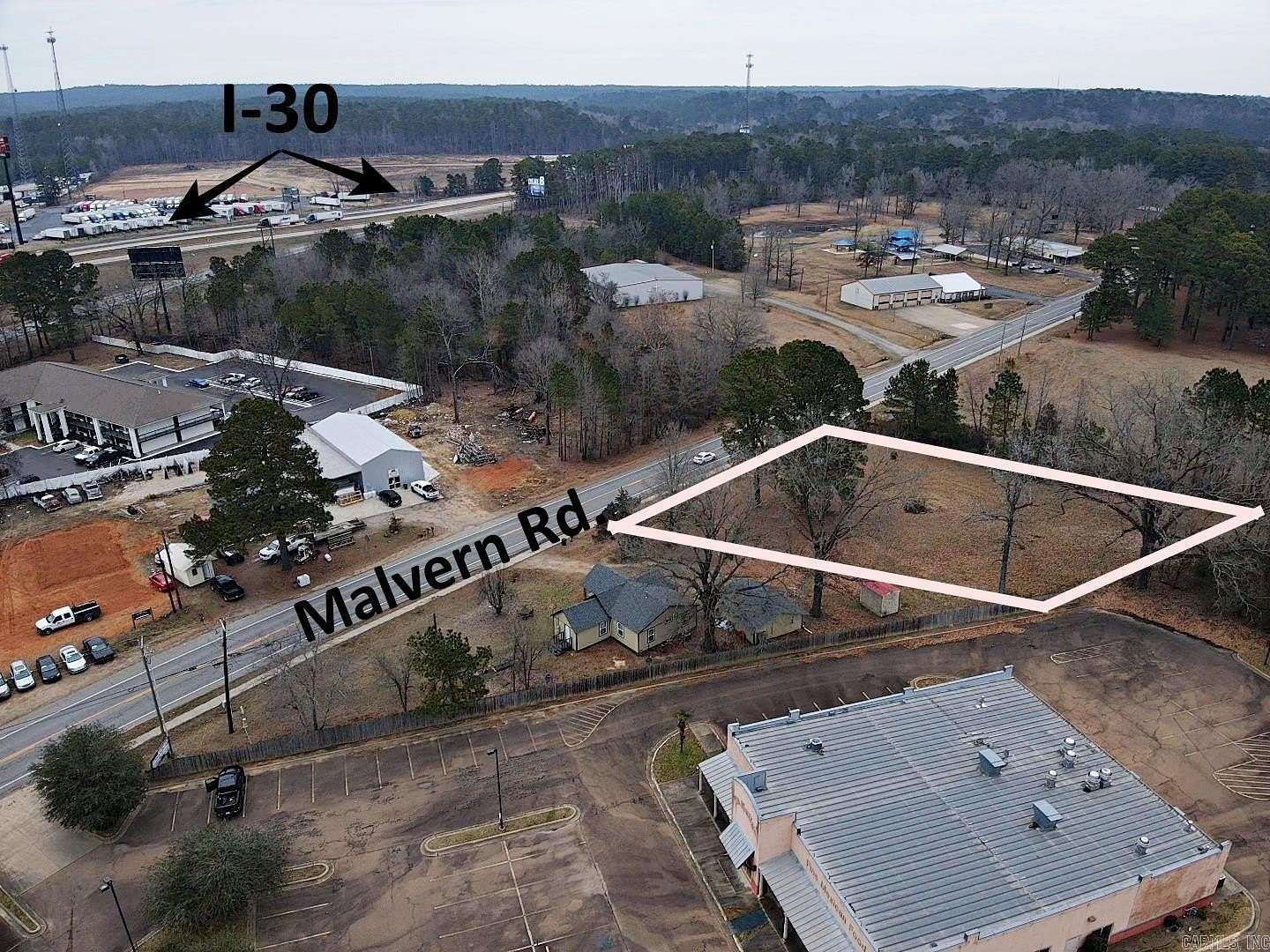 0.96 Acres of Commercial Land for Sale in Arkadelphia, Arkansas