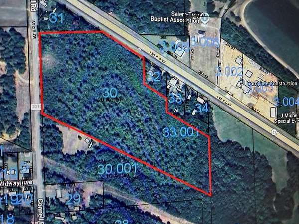 20 Acres of Land for Sale in Troy, Alabama