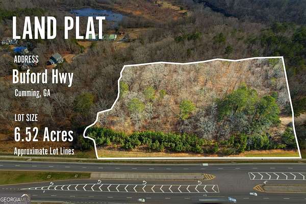 6.52 Acres of Commercial Land for Sale in Cumming, Georgia