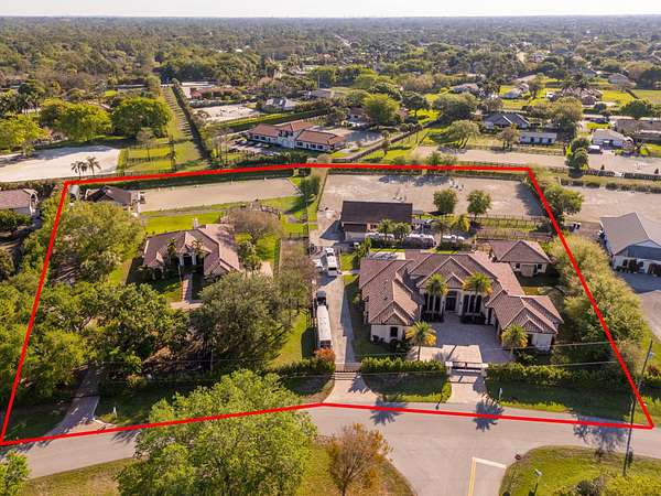2 Acres of Land with Home for Sale in Wellington, Florida
