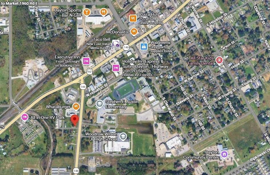 0.81 Acres of Commercial Land for Sale in Dayton, Texas