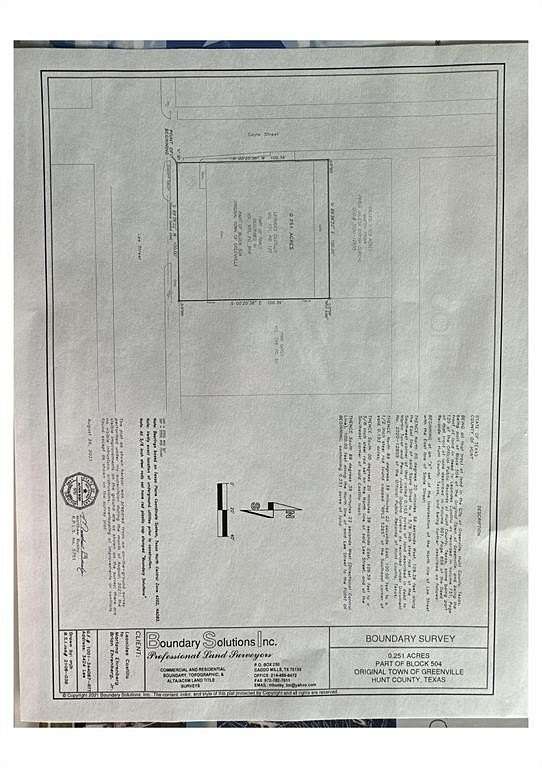 0.25 Acres of Mixed-Use Land for Sale in Greenville, Texas