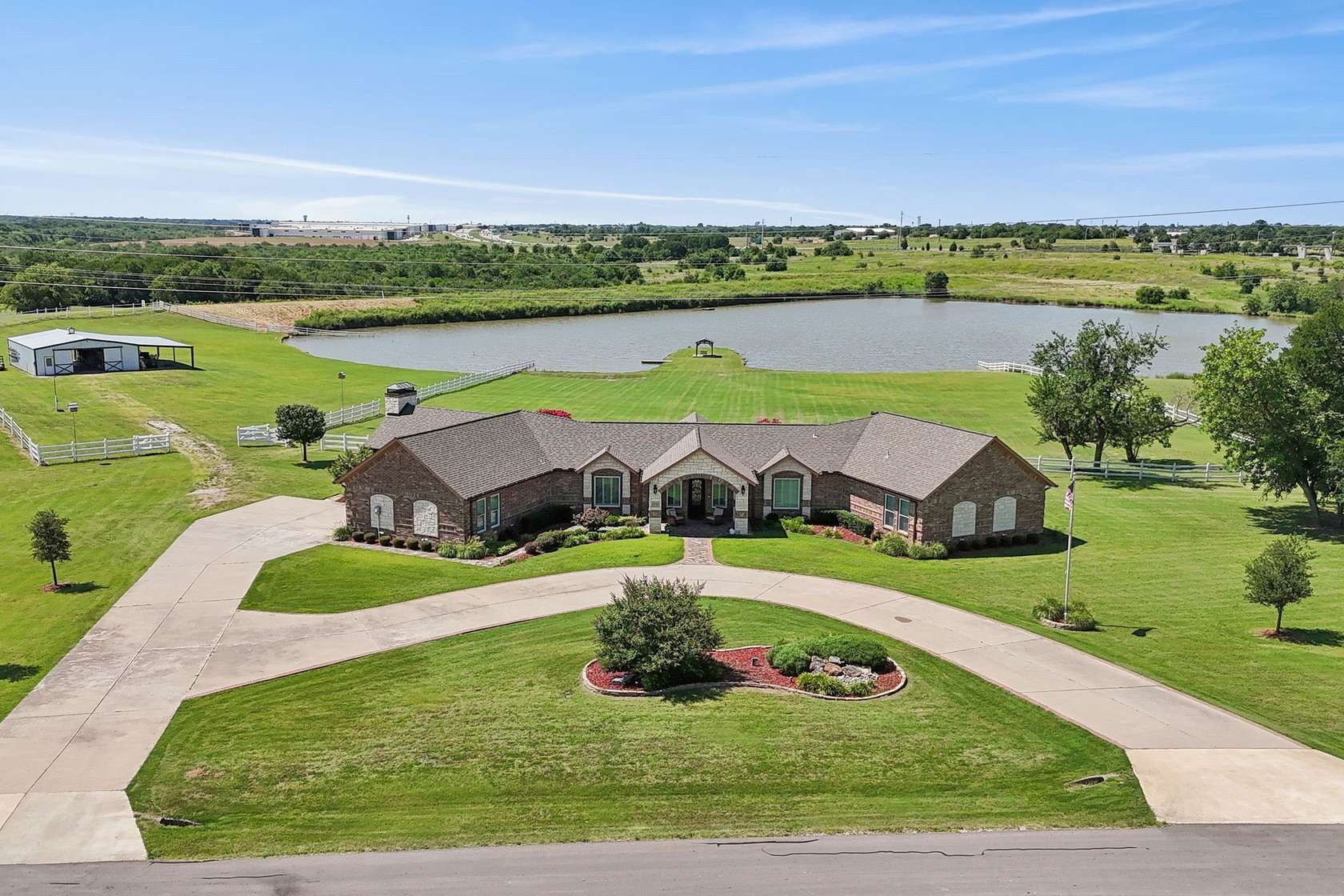 7.76 Acres of Land with Home for Sale in Sachse, Texas