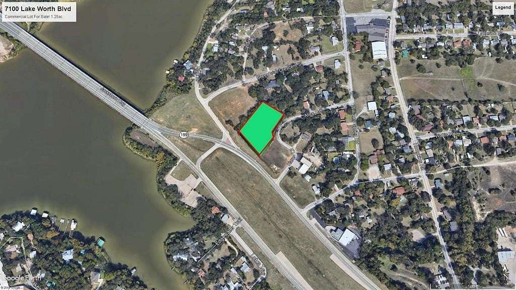 1.25 Acres of Mixed-Use Land for Sale in Lake Worth, Texas