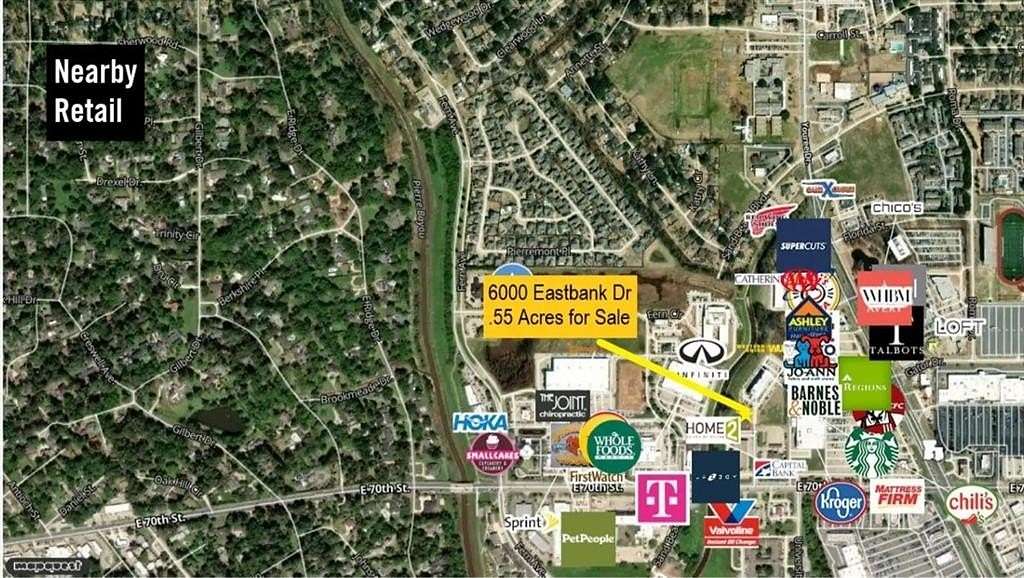0.55 Acres of Commercial Land for Sale in Shreveport, Louisiana