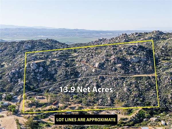 13.9 Acres of Land for Sale in Homeland, California