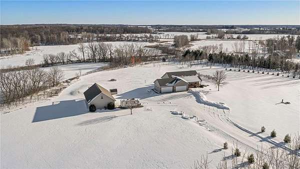 9.58 Acres of Land with Home for Sale in Cambridge, Minnesota