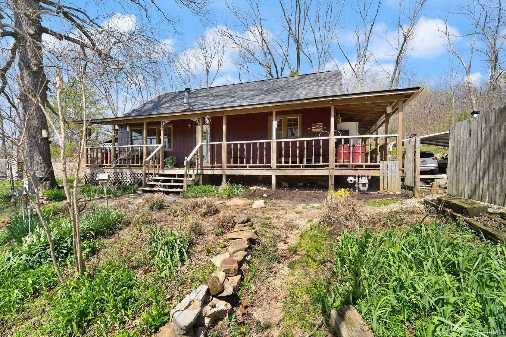 1.5 Acres of Land with Home for Sale in French Lick Township, Indiana