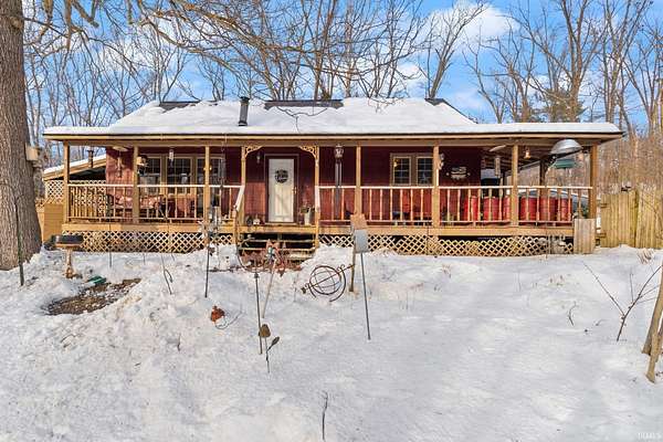 1.5 Acres of Residential Land with Home for Sale in French Lick Township, Indiana