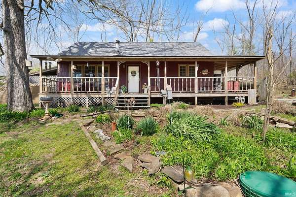 3 Acres of Land with Home for Sale in French Lick Township, Indiana