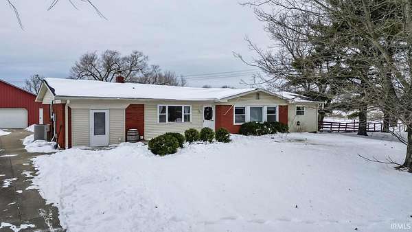 10 Acres of Land with Home for Sale in Mitchell, Indiana