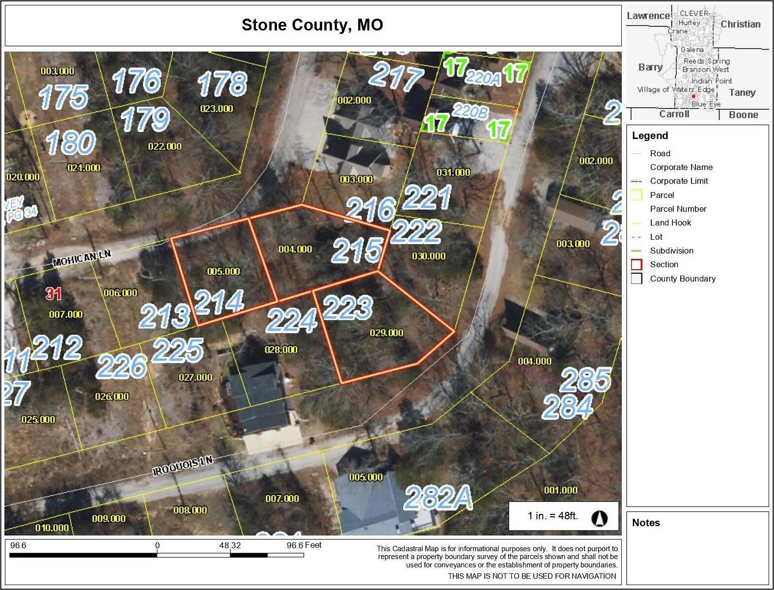 0.26 Acres of Land for Sale in Lampe, Missouri