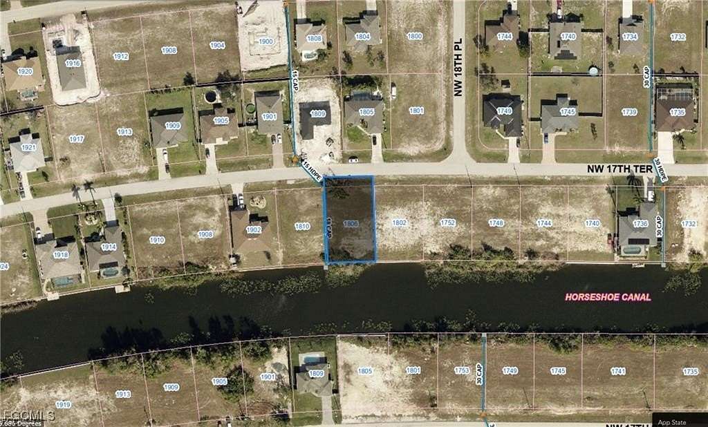 0.23 Acres of Residential Land for Sale in Cape Coral, Florida
