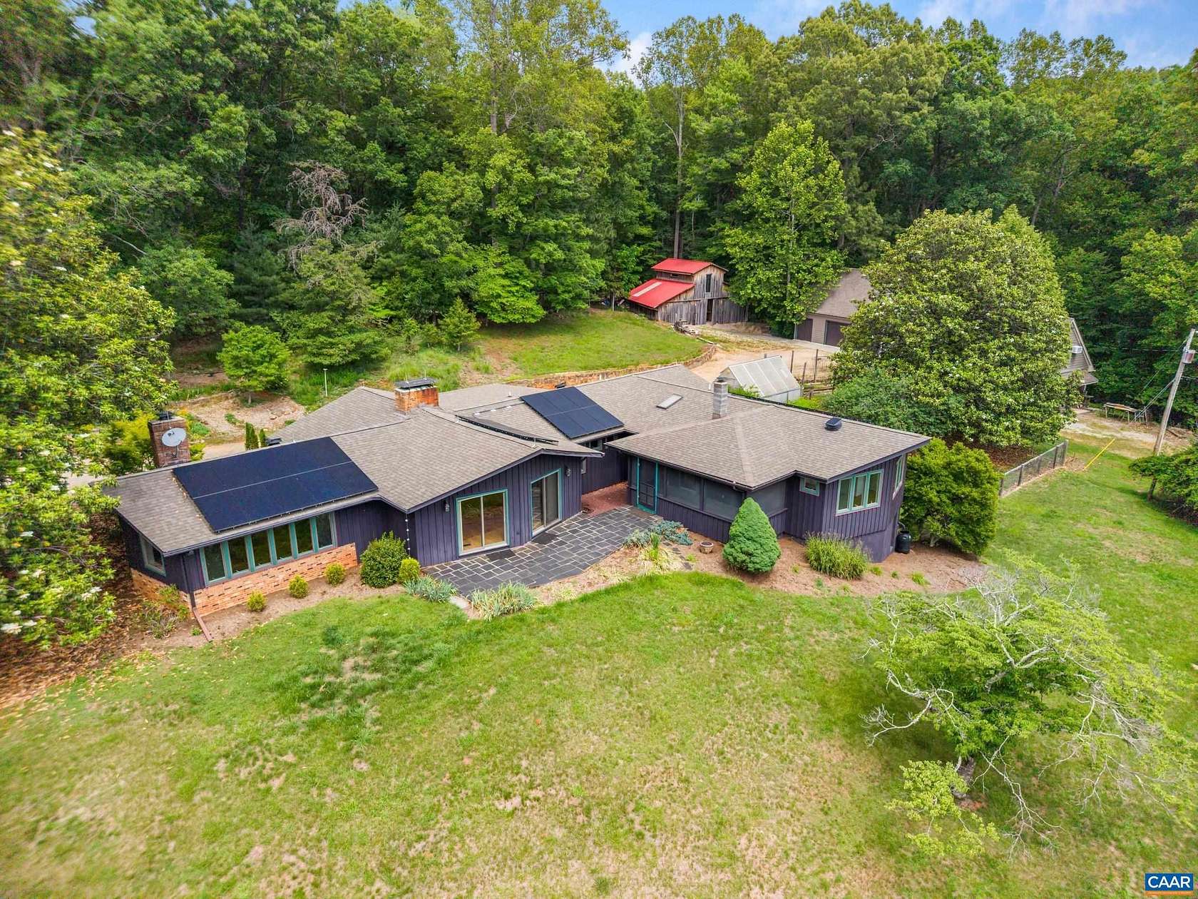 22.9 Acres of Agricultural Land with Home for Sale in Amherst, Virginia
