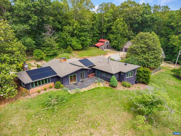 22.9 Acres of Agricultural Land with Home for Sale in Amherst, Virginia