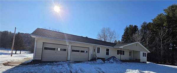 3 Acres of Residential Land with Home for Sale in Glenwood City, Wisconsin