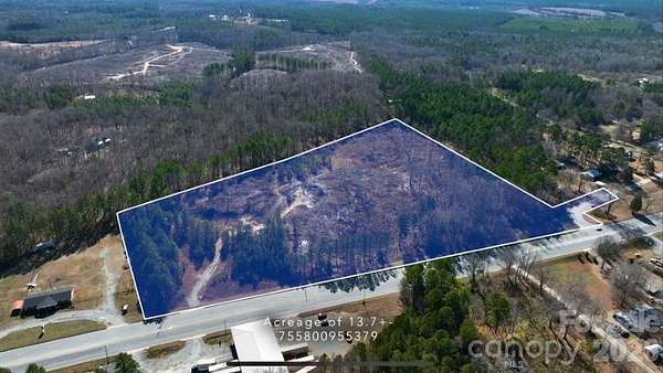 13.7 Acres of Commercial Land for Sale in Biscoe, North Carolina