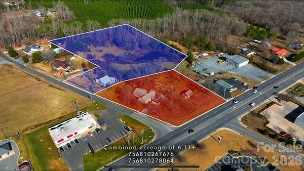 6.1 Acres of Commercial Land for Sale in Biscoe, North Carolina