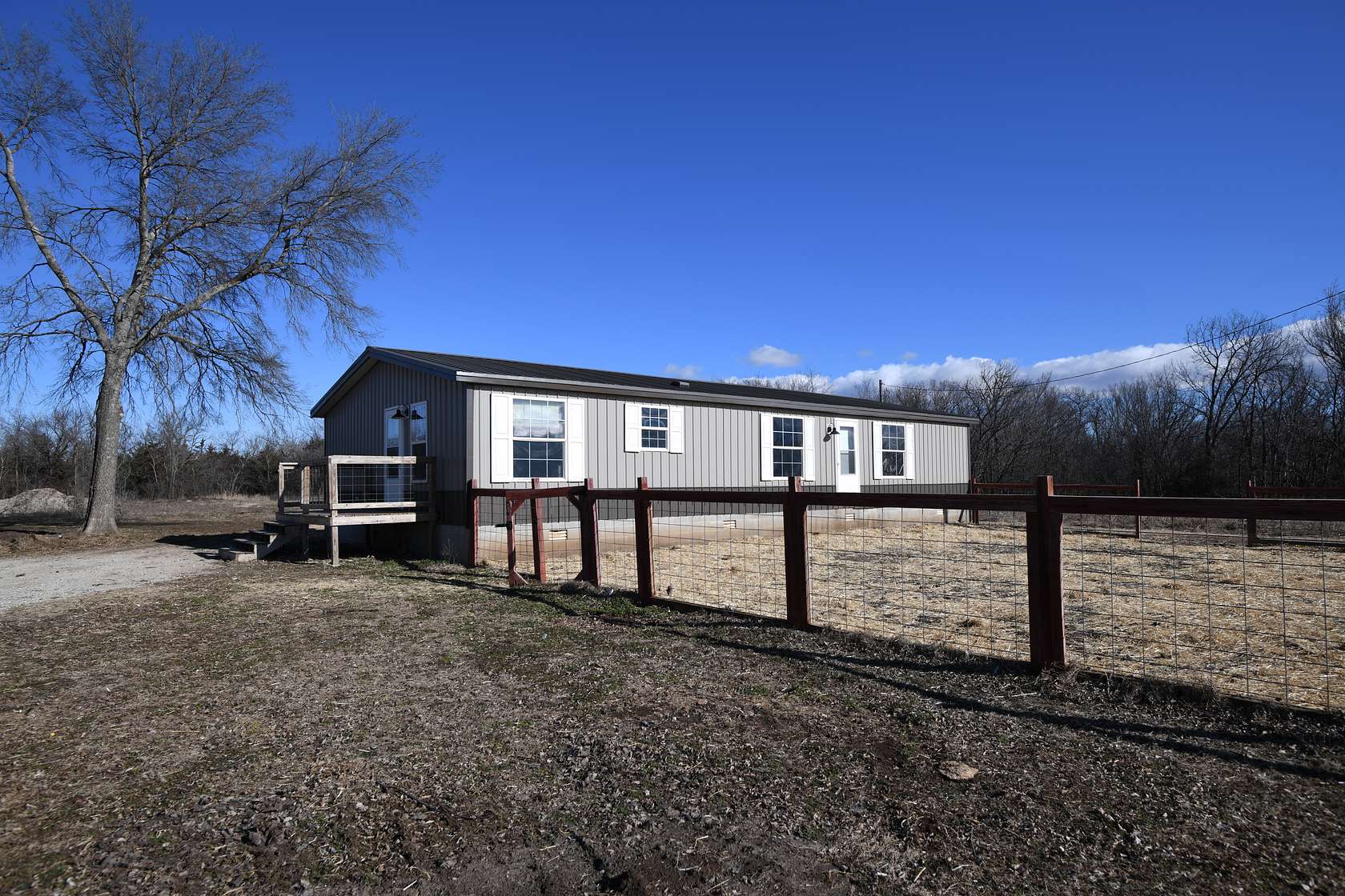 6.2 Acres of Residential Land with Home for Sale in Burlington, Kansas