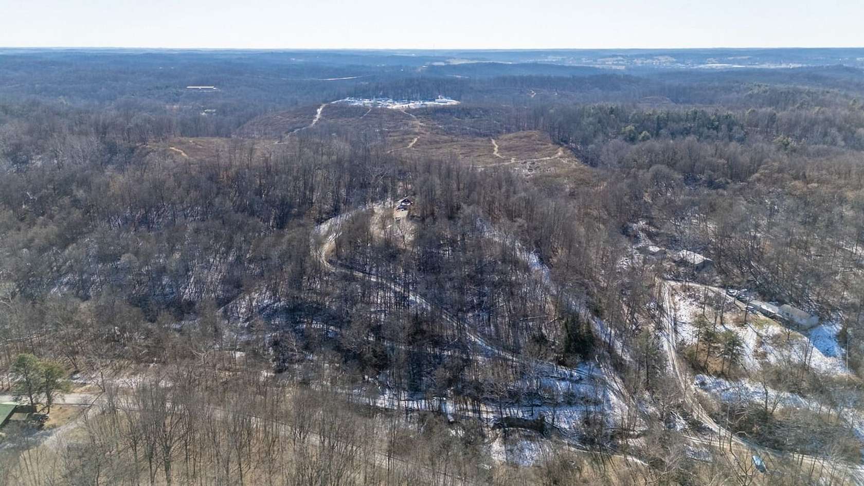 16 Acres of Recreational Land with Home for Sale in Jackson, Ohio