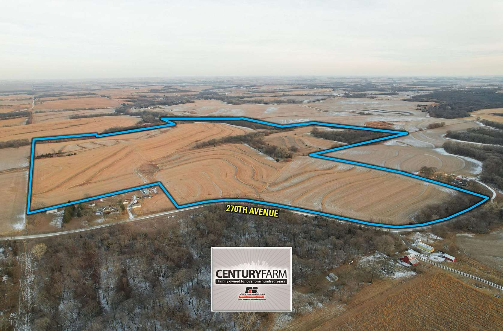 196 Acres of Recreational Land & Farm for Auction in Sidney, Iowa