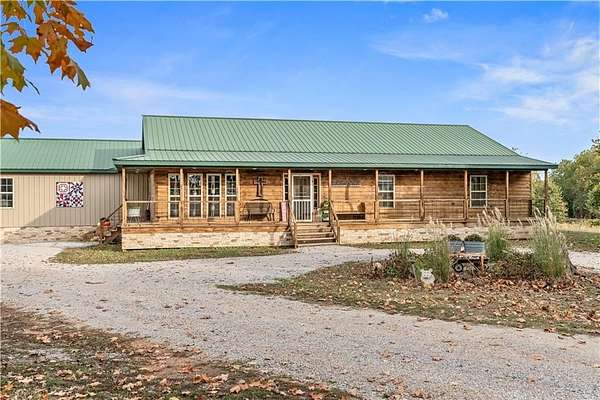 10 Acres of Recreational Land with Home for Sale in Milo, Missouri